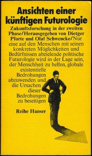 Ansichten einer künftigen Futurologie by Dietger Pforte