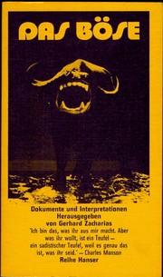 Das Böse by Gerhard P. Zacharias