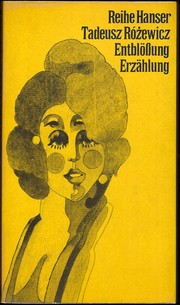 Entblössung by Tadeusz Różewicz