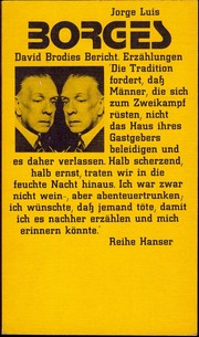 David Brodies Bericht by Jorge Luis Borges