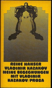 Meine Begegnungen mit Vladimir Kazakov by Vladimir Kazakov