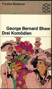 Drei Komödien by George Bernard Shaw