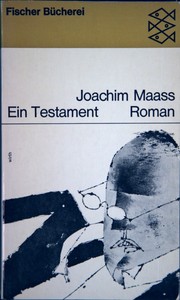 Ein Testament by Joachim Maass