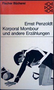 Korporal Mombour und andere Erzählungen by E. Penzoldt