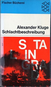 Schlachtbeschreibung by Alexander Kluge