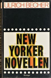 New Yorker Novellen by Ulrich Becher
