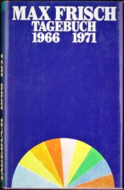 Tagebuch 1966–1971 by Max Frisch