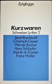 Kurzwaren 2 by Beat Brechbühl