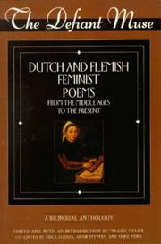 Dutch and Flemish feminist poems from the Middle Ages to the present by Maaike Meijer