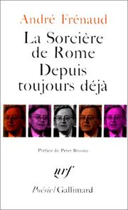 La Sorcière de Rome by André Frénaud