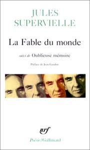 La Fable du monde by Jules Supervielle