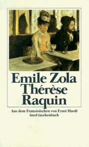 Therese Raquin. Roman. by Wolfgang Tschöke