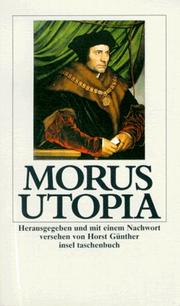 Utopia. by Thomas Morus