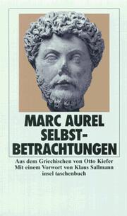 Selbstbetrachtungen. by Marcus Aurelius