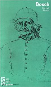 Hieronymus Bosch by Heinrich Goertz