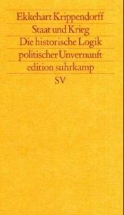 Staat und Krieg by Ekkehart Krippendorff