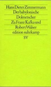Der babylonische Dolmetscher by Hans Dieter Zimmermann