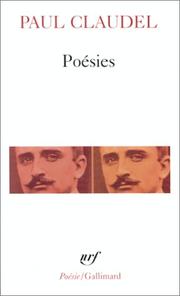 Poésies by Paul Claudel