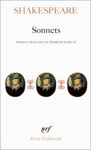 Sonnets by William Shakespeare
