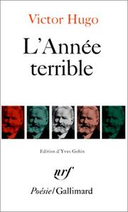 L'Année terrible by Victor Hugo