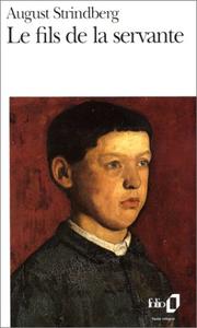 Le Fils de la servante by August Strindberg