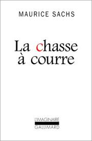 La chasse à courre by Maurice Sachs