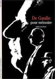 De Gaulle by Rudelle