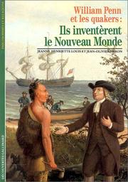 Ils inventèrent le Nouveau Monde by Jeanne Henriette Louis