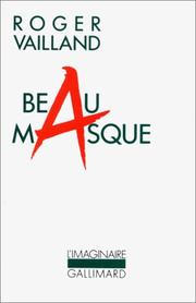 Beau Masque by Roger Vailland