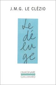 Le déluge by J. M. G. Le Clézio