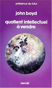 Quotient intellectuel a vendre by J. Boyd