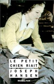 Le Petit chien riait by Joseph Hansen