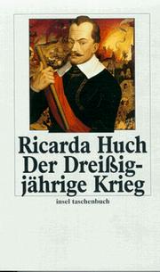Insel Taschenbücher, Nr.22, Der Dreißigjährige Krieg by Ricarda Huch