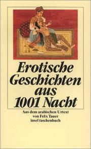 Erotische Geschichten aus den Tausendundein Nächten. by Felix Tauer