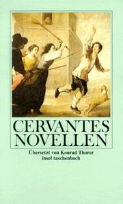 Die Novellen. by Miguel de Cervantes Saavedra