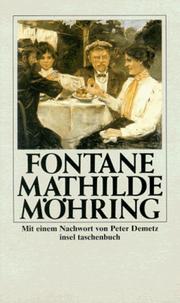 Mathilde Möhring. by Theodor Fontane