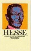 Hesse. Werk und Wirkungsgeschichte. by Hermann Hesse