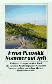 Sommer auf Sylt. by Ernst Penzoldt