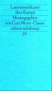 Lateinamerikaner über Europa. ( Neue Folge, 428) by Curt. Meyer-Clason