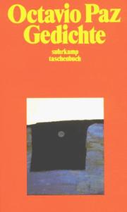 Gedichte by Octavio Paz