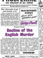 Decline of the English Murder by George Orwell
