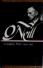 Complete plays, 1920-1931 by Eugene O'Neill