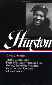 Novels and stories by Zora Neale Hurston