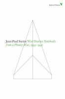 War Diaries: Notebooks from a Phoney War 1939-40 by Jean-Paul Sartre