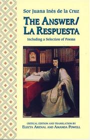 Respuesta a sor Filotea de la Cruz by Sister Juana Inés de la Cruz
