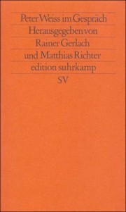 Peter Weiss im Gespräch by Peter Weiss