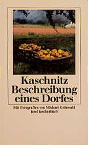 Beschreibung eines Dorfes by Marie Luise Kaschnitz