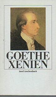 Goethe by Johann Wolfgang von Goethe