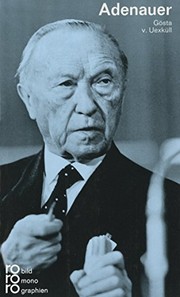 Konrad Adenauer by Gösta von Uexküll