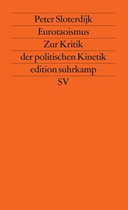 Eurotaoismus by Peter Sloterdijk